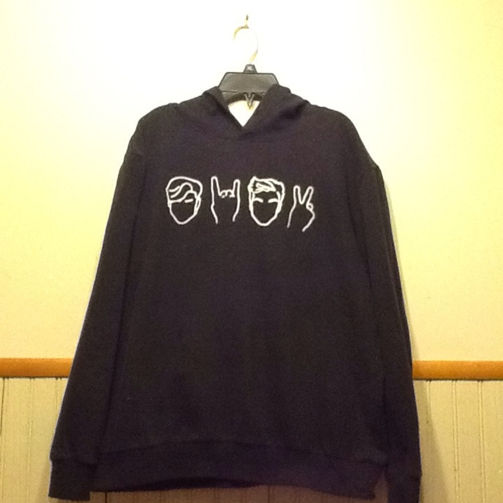 DOLAN TWINS  HOODIE !!  Sz. L .  VGC